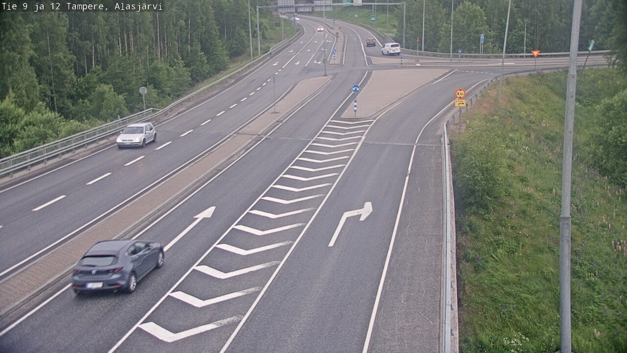 Kelikamerat Kuva Tie 12 Tampere, Alasjärvi, Tampere, Pirkanmaa