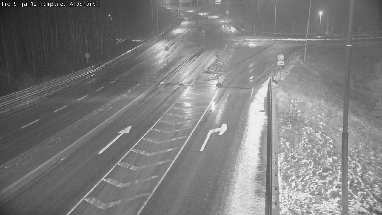 Weather Camera Image Väg 12 Tammerfors, Alasjärvi, Tampere, Pirkanmaa