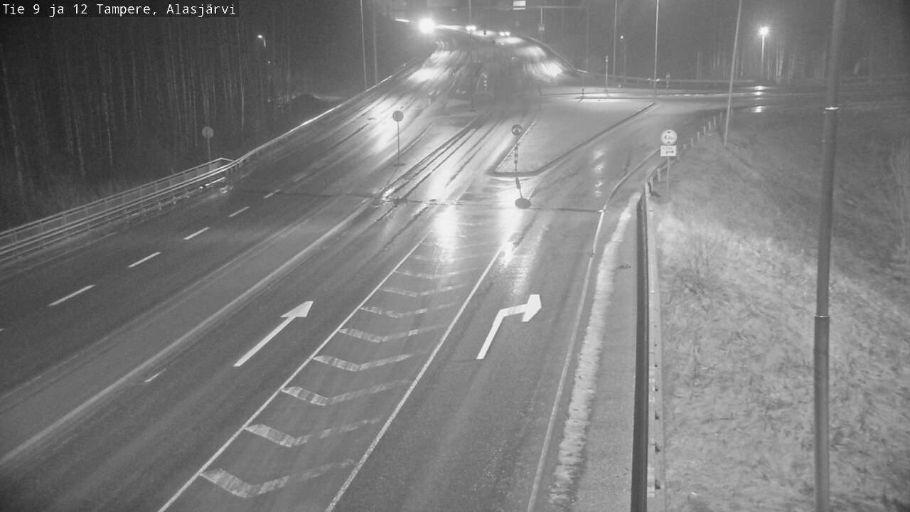 Weather Camera Image Väg 12 Tammerfors, Alasjärvi, Tampere, Pirkanmaa