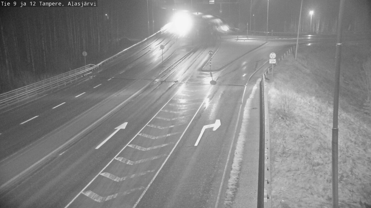 Weather Camera Image Väg 12 Tammerfors, Alasjärvi, Tampere, Pirkanmaa