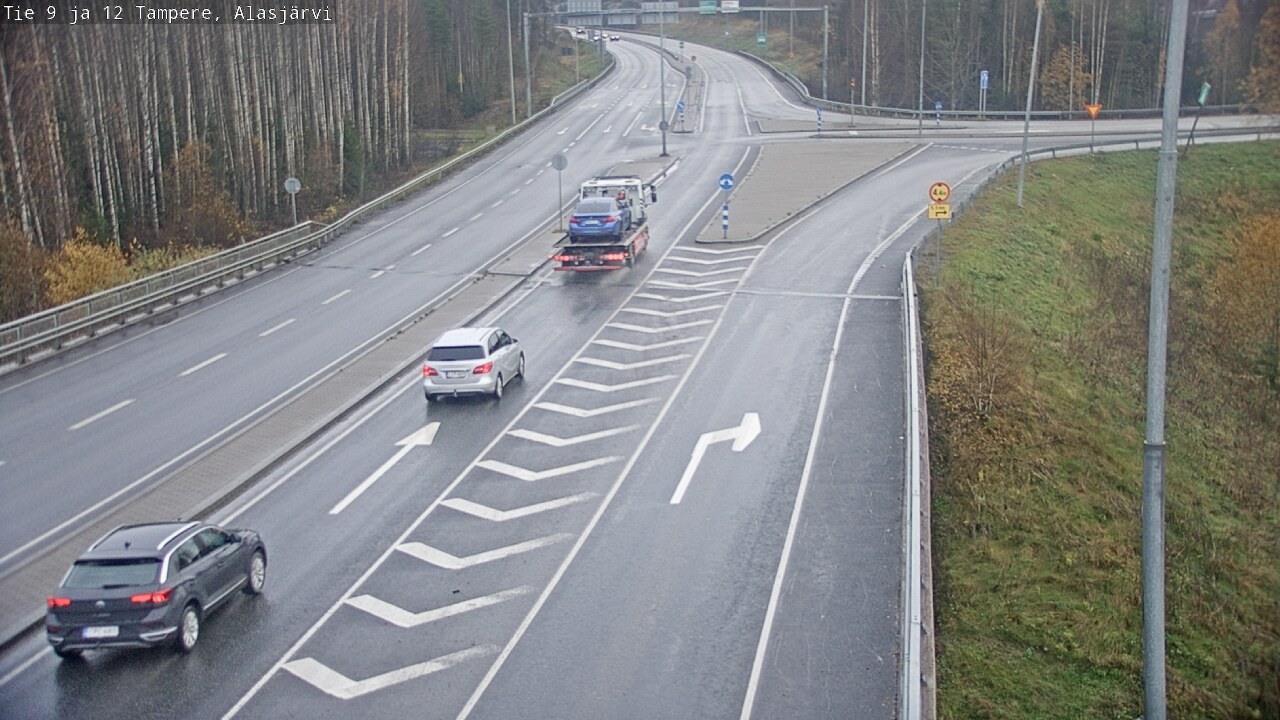 Kelikamerat Kuva Tie 12 Tampere, Alasjärvi, Tampere, Pirkanmaa