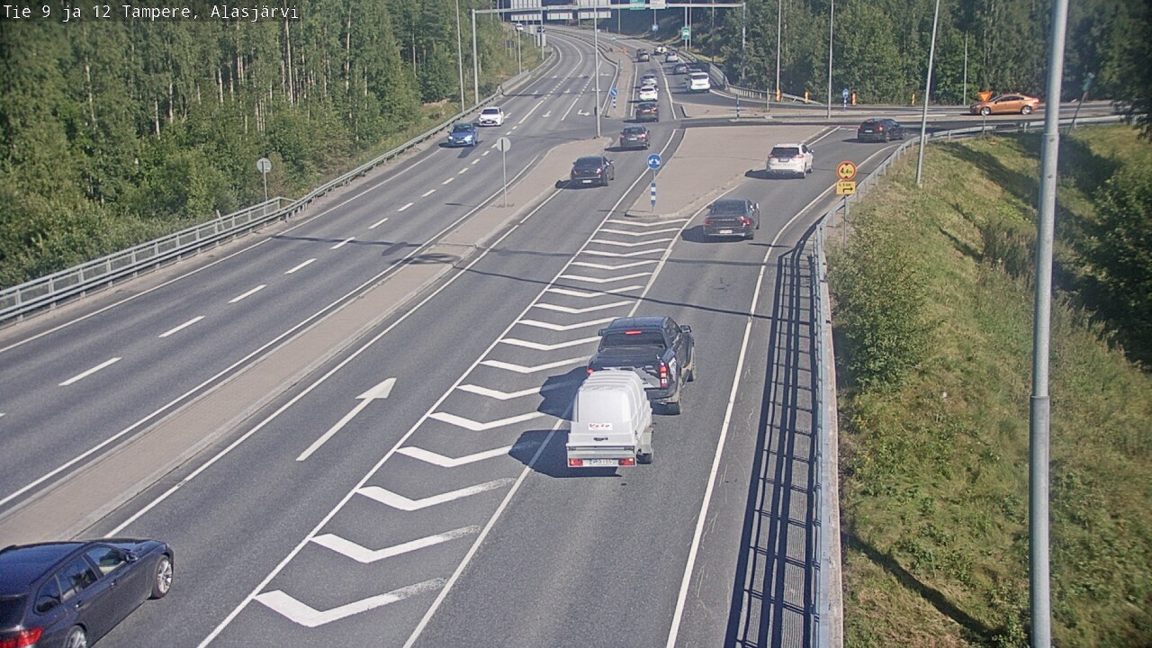 Kelikamerat Kuva Tie 12 Tampere, Alasjärvi, Tampere, Pirkanmaa