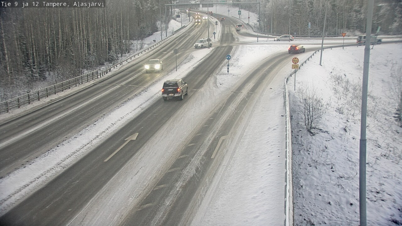 Kelikamerat Kuva Tie 12 Tampere, Alasjärvi, Tampere, Pirkanmaa