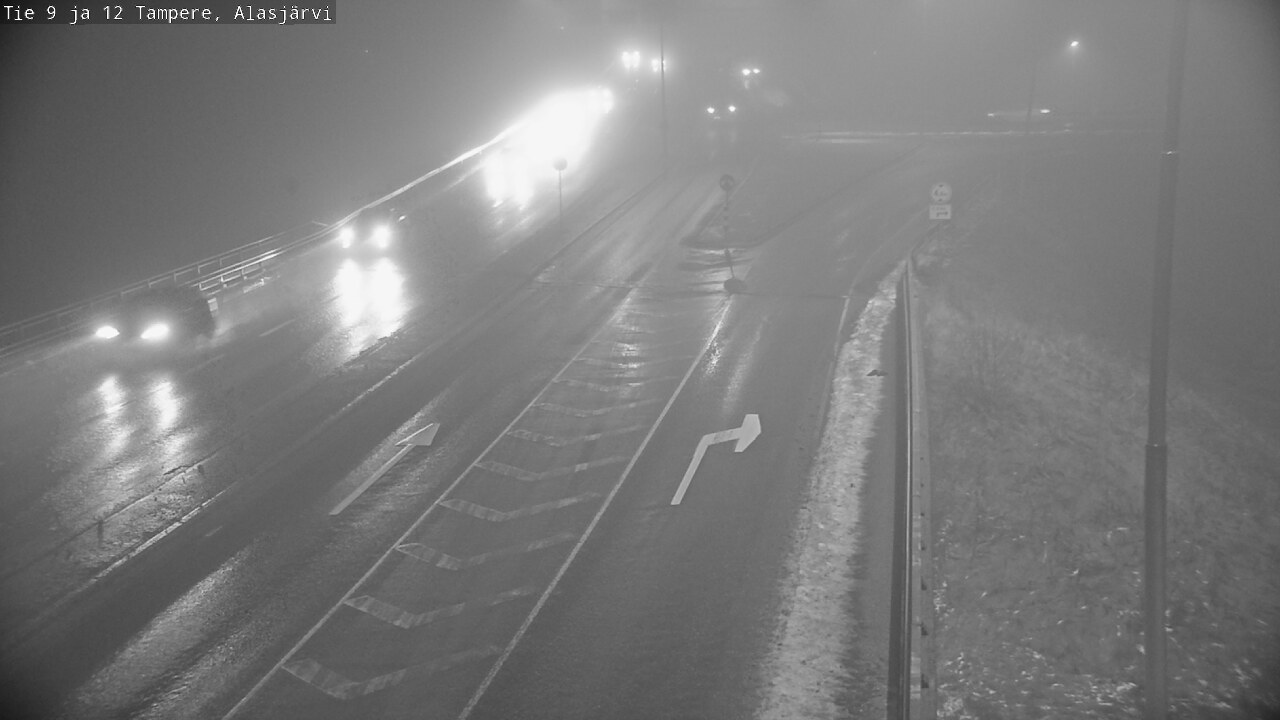 Weather Camera Image Road 12 Tampere, Alasjärvi, Tampere, Pirkanmaa