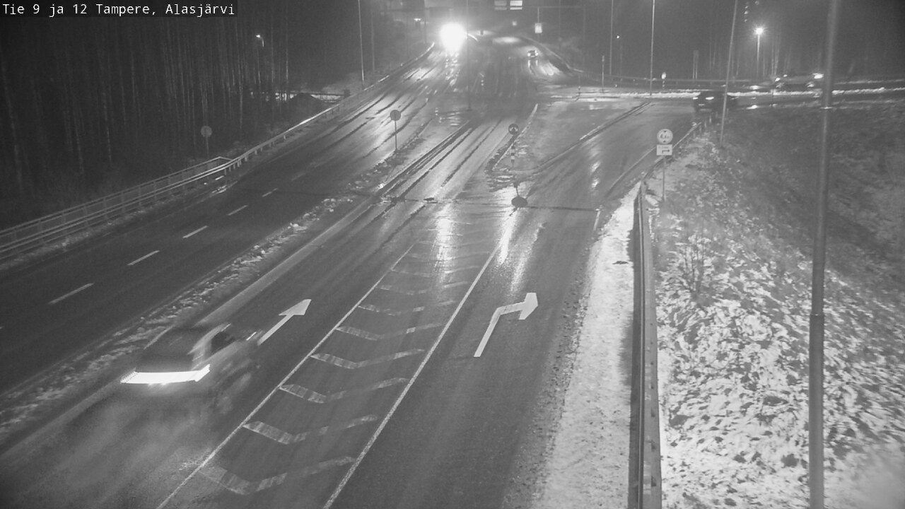 Weather Camera Image Väg 12 Tammerfors, Alasjärvi, Tampere, Pirkanmaa