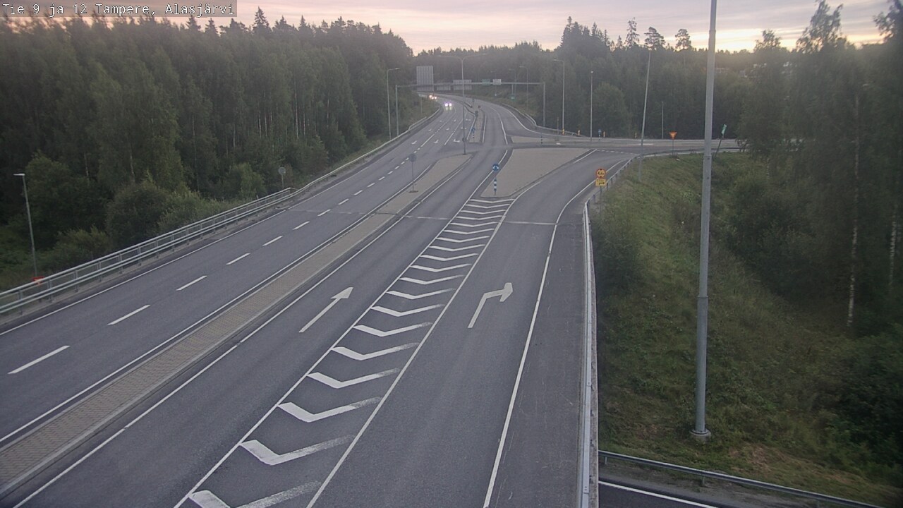 Weather Camera Image Road 12 Tampere, Alasjärvi, Tampere, Pirkanmaa