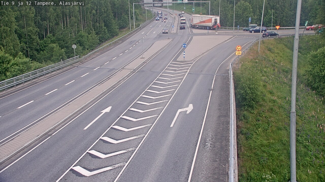 Kelikamerat Kuva Tie 12 Tampere, Alasjärvi, Tampere, Pirkanmaa