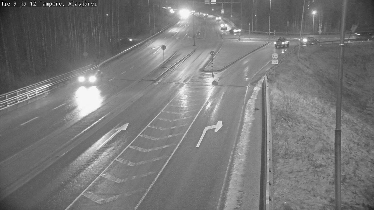 Weather Camera Image Väg 12 Tammerfors, Alasjärvi, Tampere, Pirkanmaa