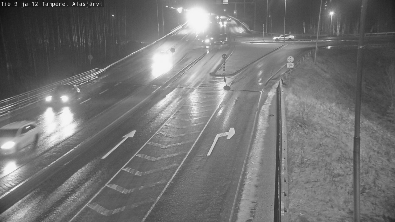 Weather Camera Image Väg 12 Tammerfors, Alasjärvi, Tampere, Pirkanmaa