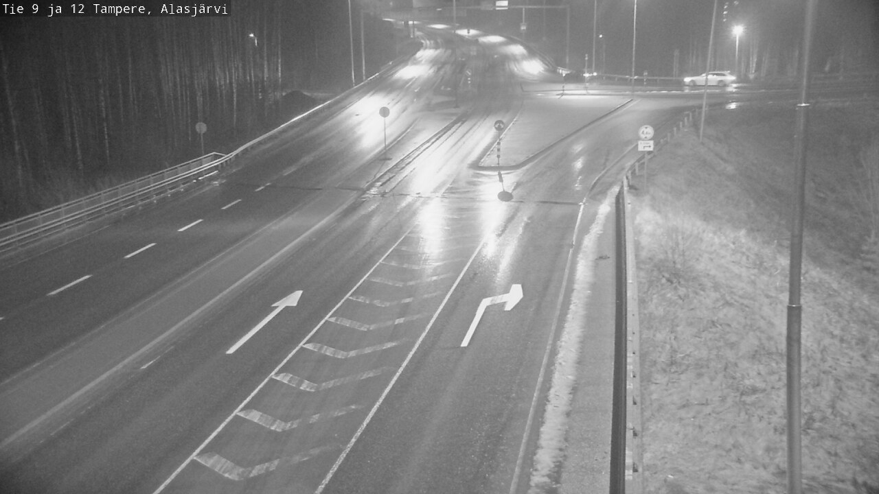 Weather Camera Image Väg 12 Tammerfors, Alasjärvi, Tampere, Pirkanmaa