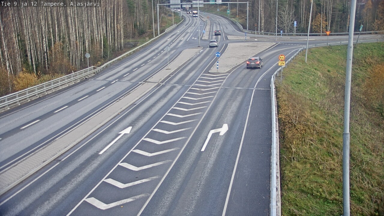 Kelikamerat Kuva Tie 12 Tampere, Alasjärvi, Tampere, Pirkanmaa