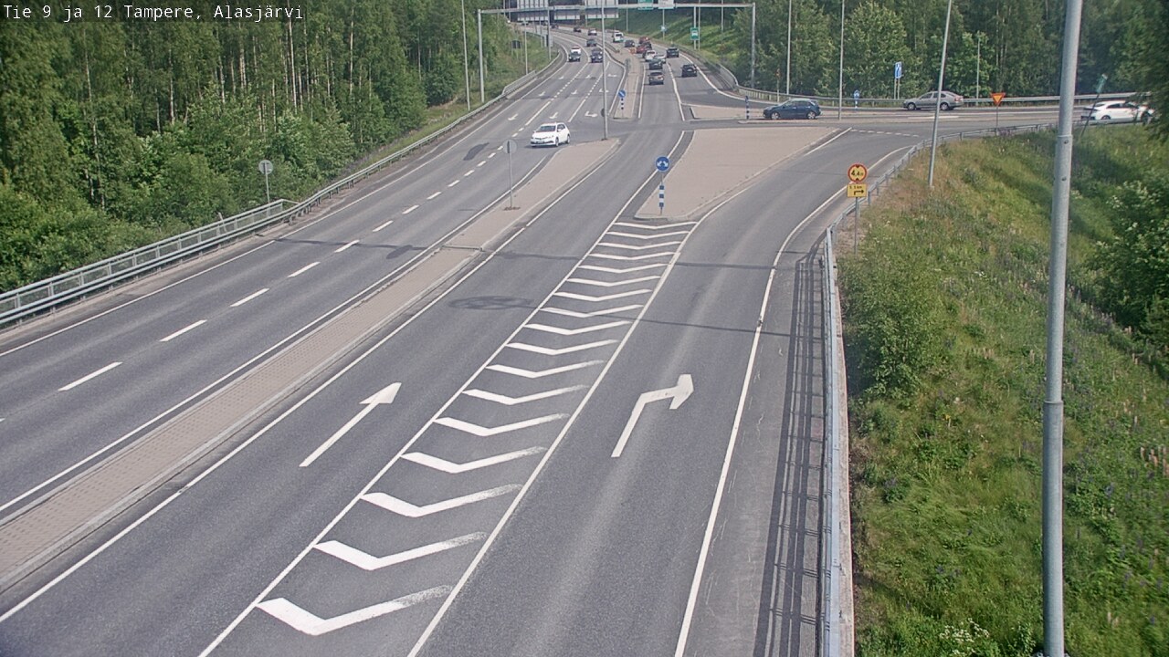 Kelikamerat Kuva Tie 12 Tampere, Alasjärvi, Tampere, Pirkanmaa