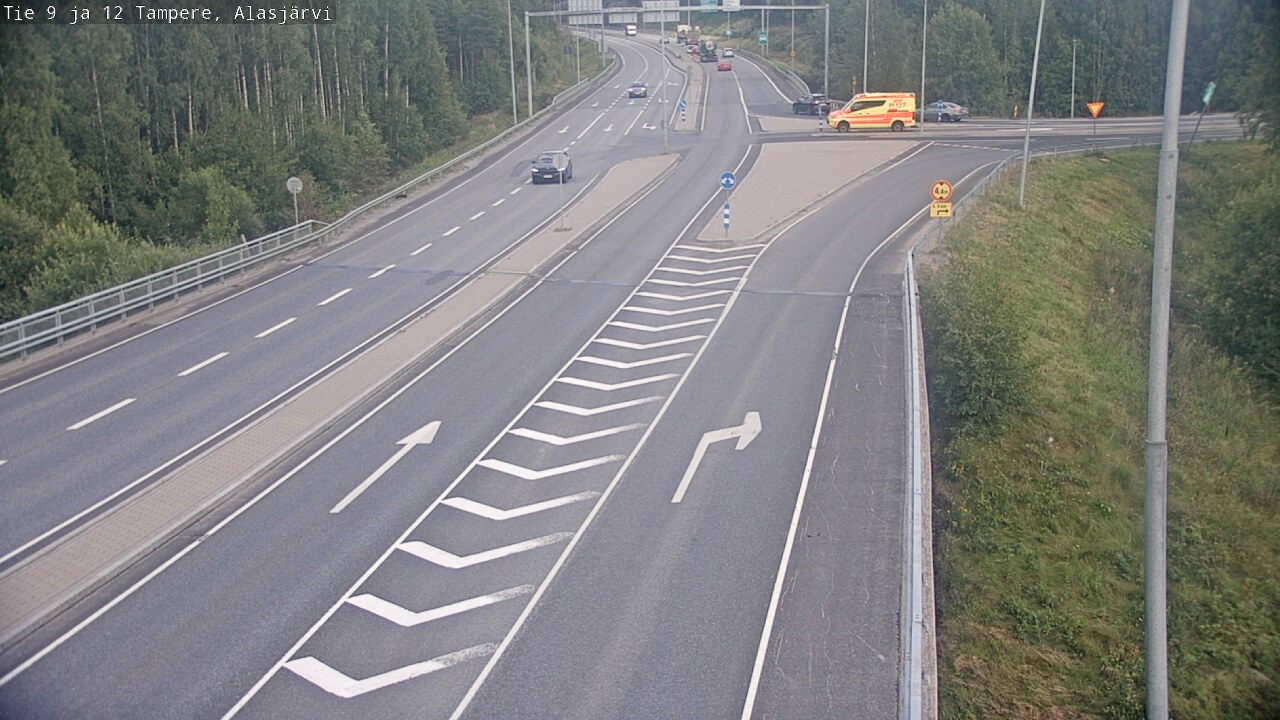 Kelikamerat Kuva Tie 12 Tampere, Alasjärvi, Tampere, Pirkanmaa