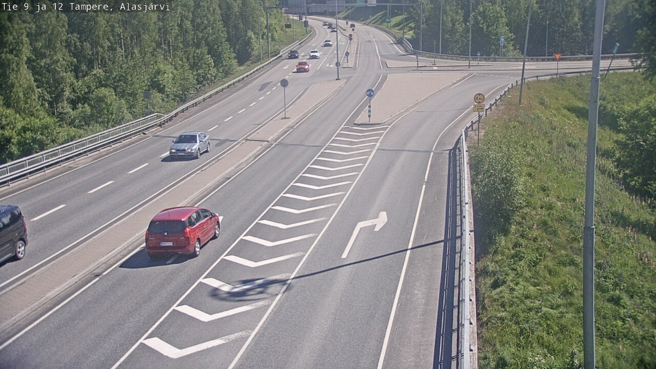 Kelikamerat Kuva Tie 12 Tampere, Alasjärvi, Tampere, Pirkanmaa