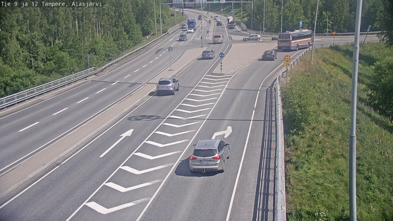Kelikamerat Kuva Tie 12 Tampere, Alasjärvi, Tampere, Pirkanmaa