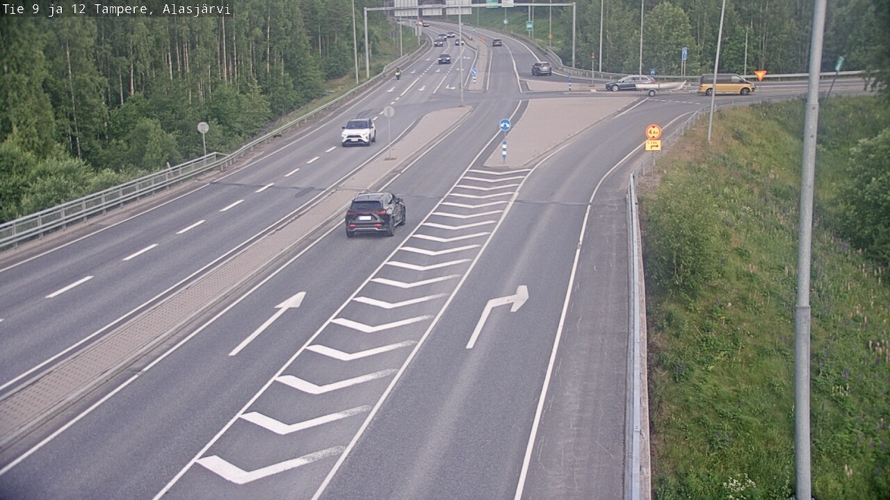 Weather Camera Image Road 12 Tampere, Alasjärvi, Tampere, Pirkanmaa