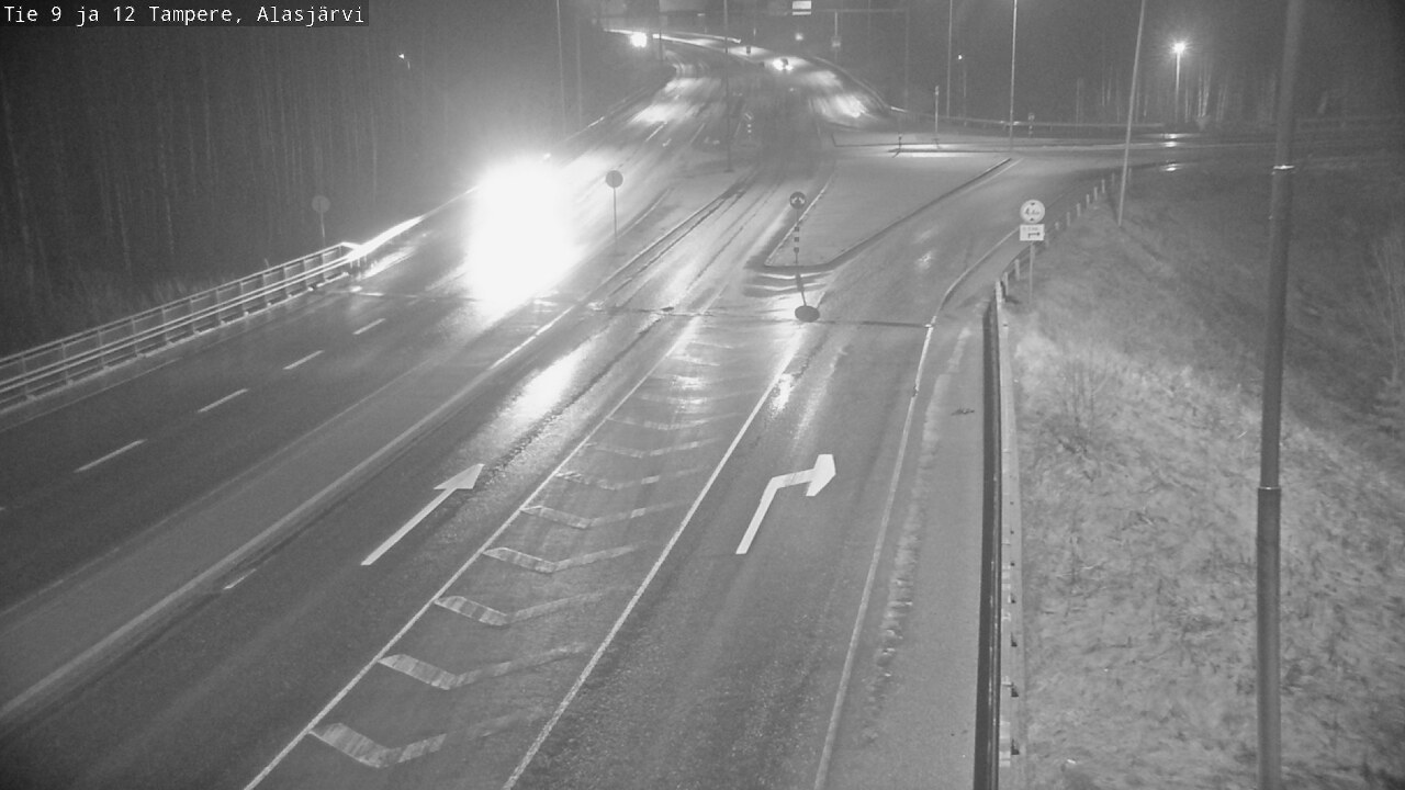 Weather Camera Image Väg 12 Tammerfors, Alasjärvi, Tampere, Pirkanmaa