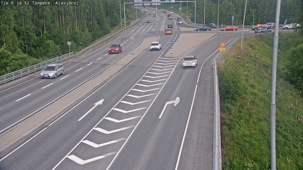 Kelikamerat Kuva Tie 12 Tampere, Alasjärvi, Tampere, Pirkanmaa