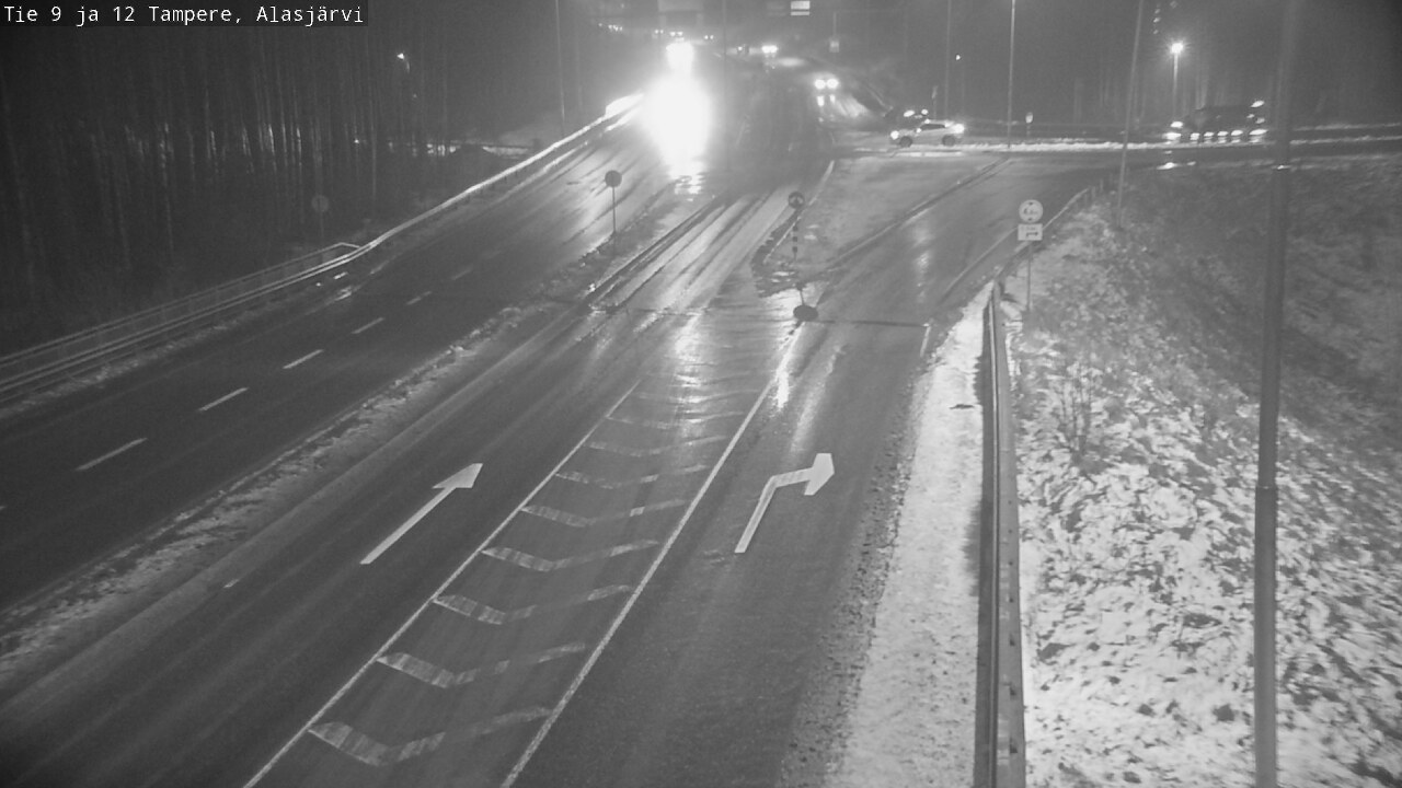 Weather Camera Image Väg 12 Tammerfors, Alasjärvi, Tampere, Pirkanmaa