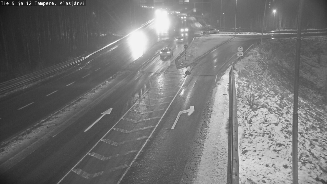 Weather Camera Image Väg 12 Tammerfors, Alasjärvi, Tampere, Pirkanmaa