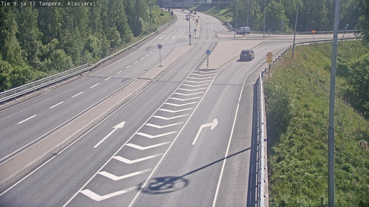 Kelikamerat Kuva Tie 12 Tampere, Alasjärvi, Tampere, Pirkanmaa