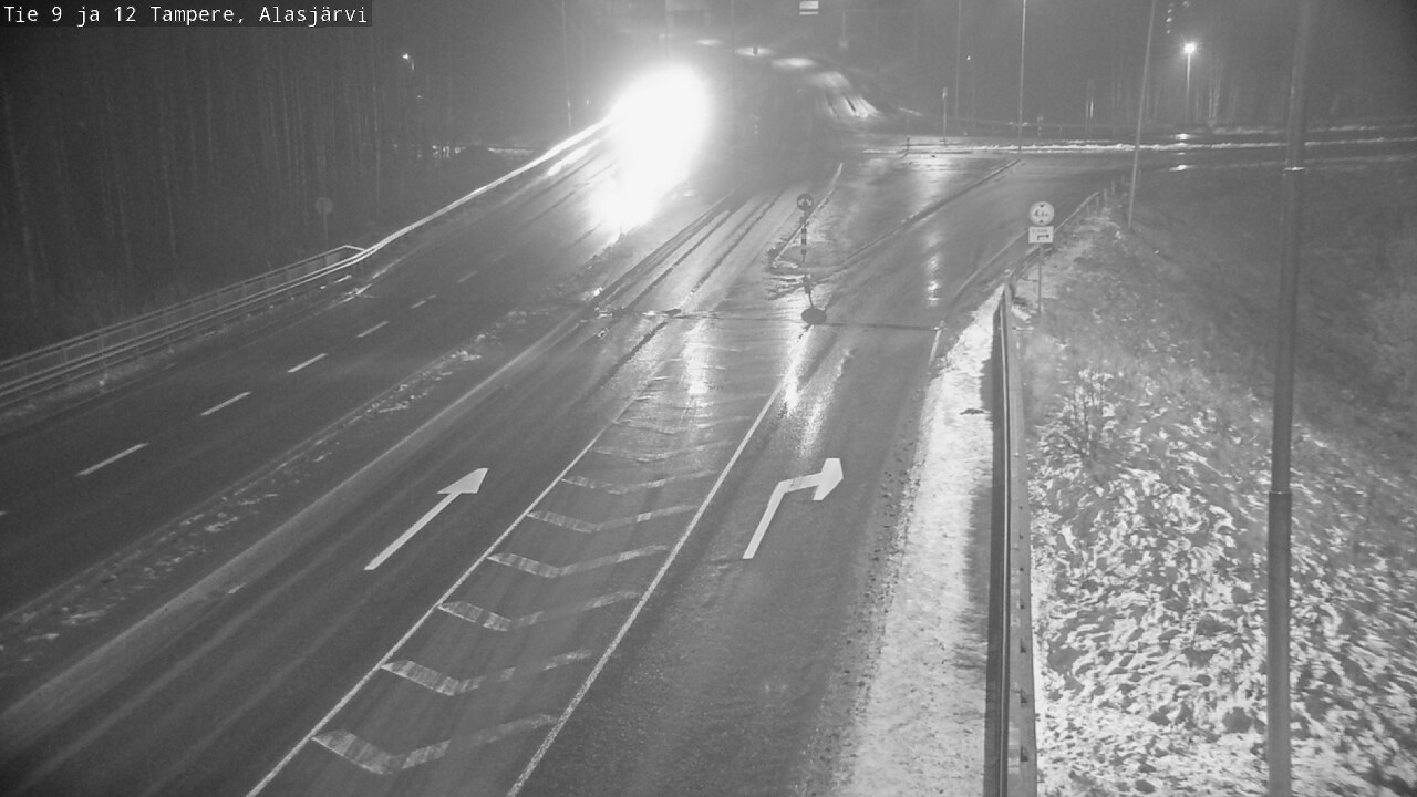 Weather Camera Image Väg 12 Tammerfors, Alasjärvi, Tampere, Pirkanmaa