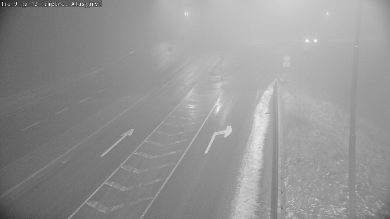 Weather Camera Image Road 12 Tampere, Alasjärvi, Tampere, Pirkanmaa