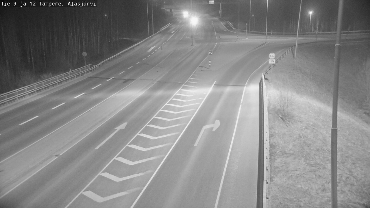 Weather Camera Image Road 12 Tampere, Alasjärvi, Tampere, Pirkanmaa