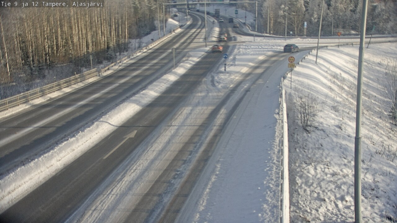 Kelikamerat Kuva Tie 12 Tampere, Alasjärvi, Tampere, Pirkanmaa