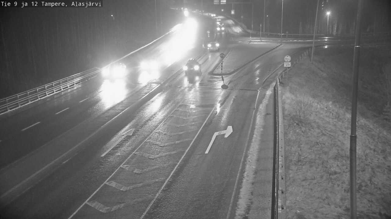 Weather Camera Image Väg 12 Tammerfors, Alasjärvi, Tampere, Pirkanmaa