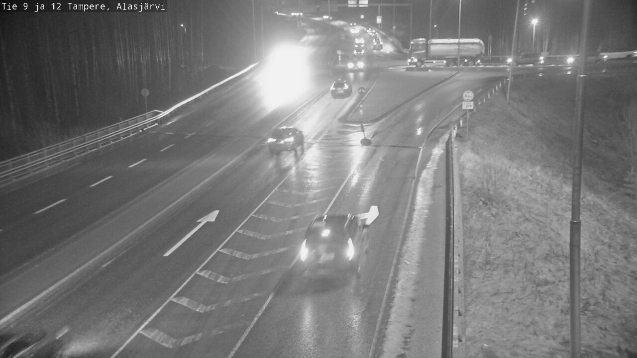 Weather Camera Image Väg 12 Tammerfors, Alasjärvi, Tampere, Pirkanmaa