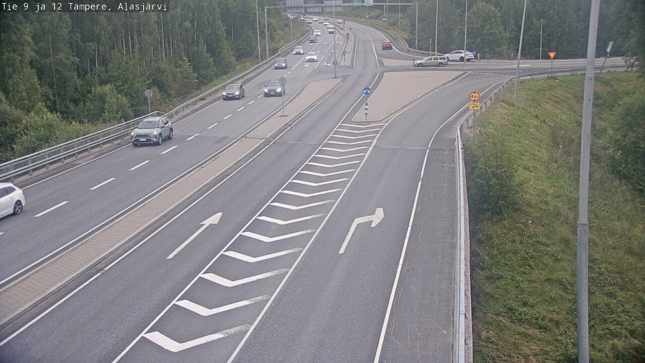 Weather Camera Image Road 12 Tampere, Alasjärvi, Tampere, Pirkanmaa