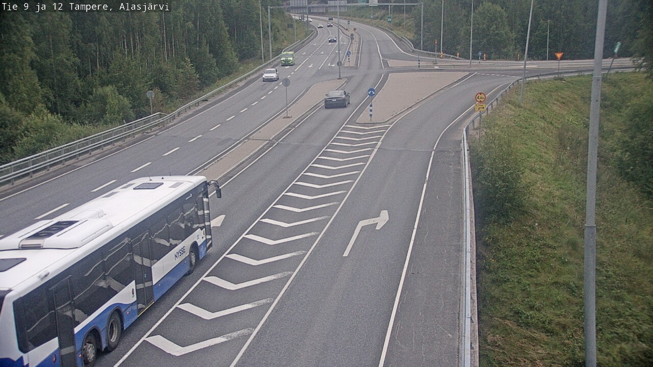 Weather Camera Image Road 12 Tampere, Alasjärvi, Tampere, Pirkanmaa