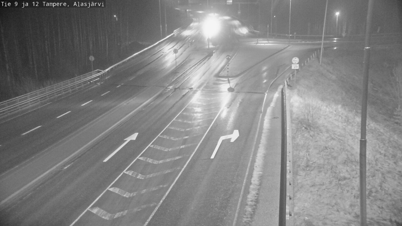 Weather Camera Image Väg 12 Tammerfors, Alasjärvi, Tampere, Pirkanmaa
