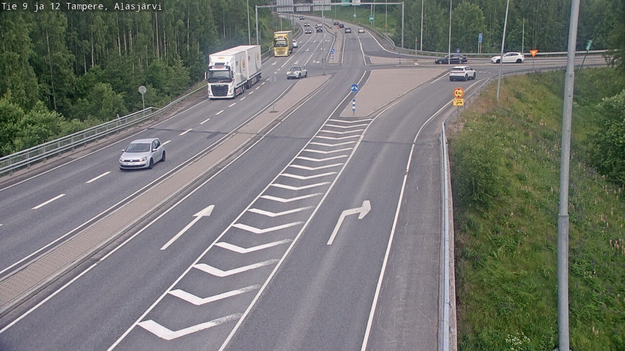 Kelikamerat Kuva Tie 12 Tampere, Alasjärvi, Tampere, Pirkanmaa