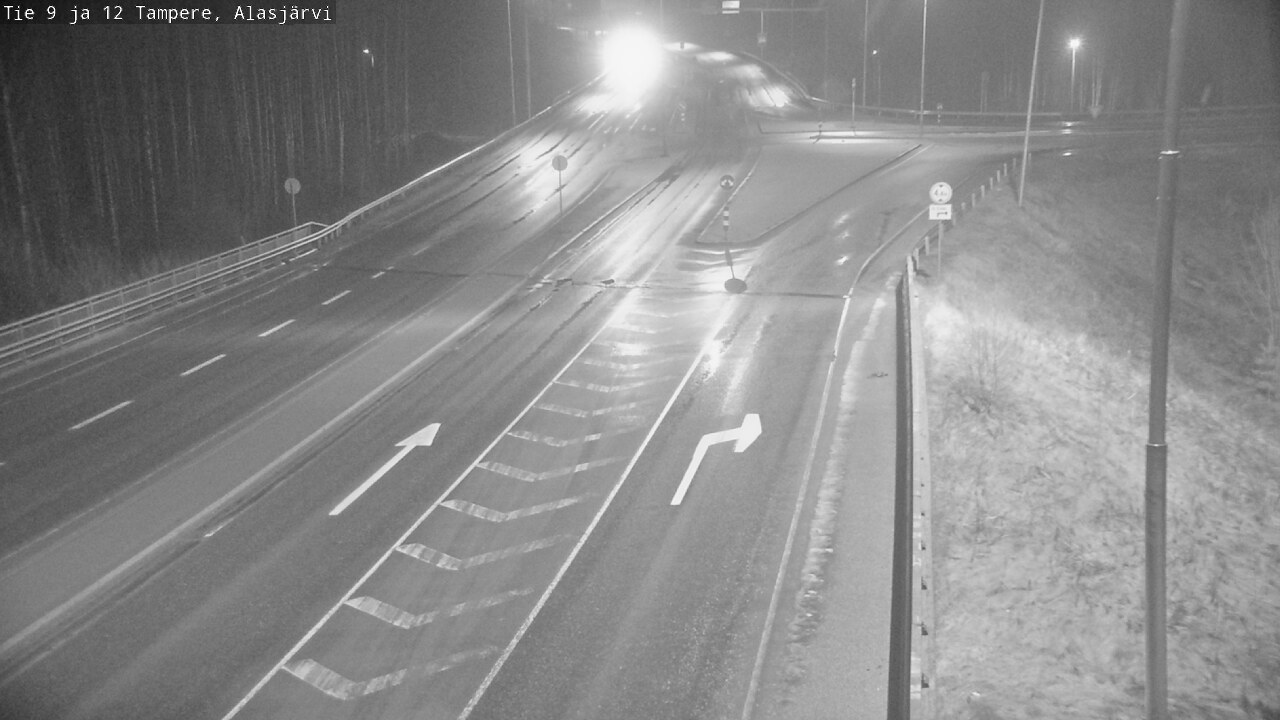 Weather Camera Image Väg 12 Tammerfors, Alasjärvi, Tampere, Pirkanmaa