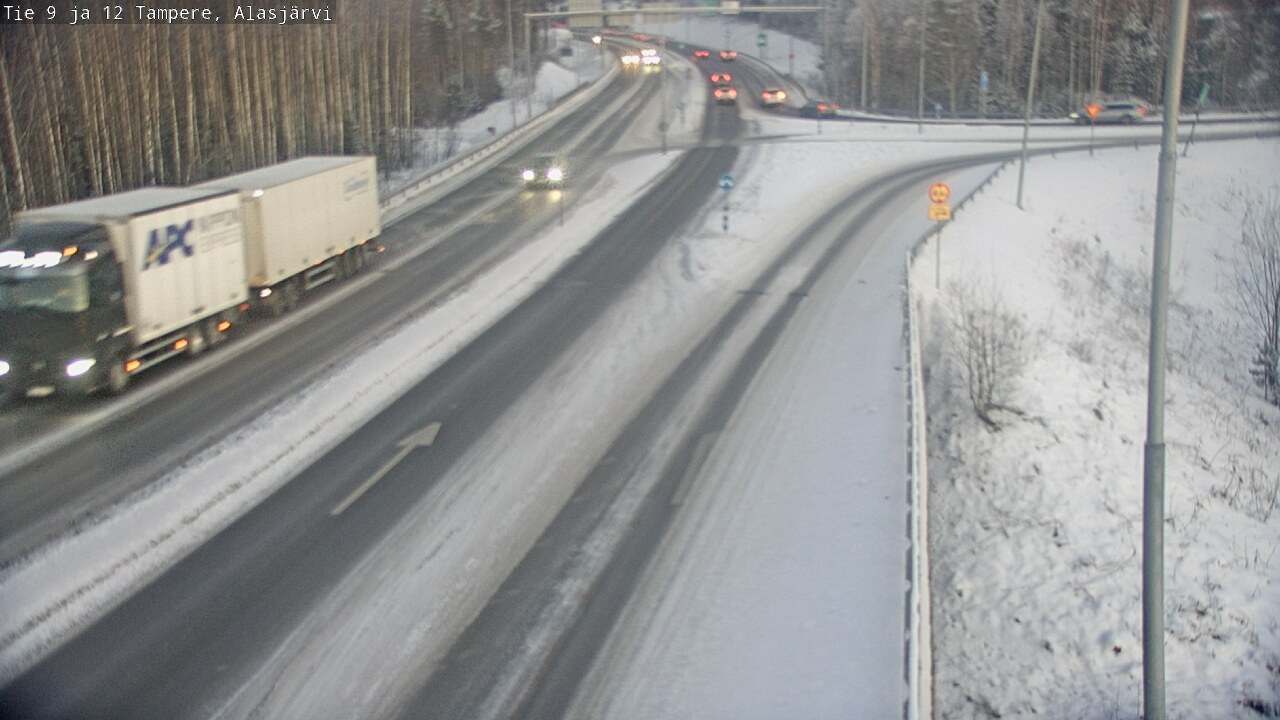 Kelikamerat Kuva Tie 12 Tampere, Alasjärvi, Tampere, Pirkanmaa