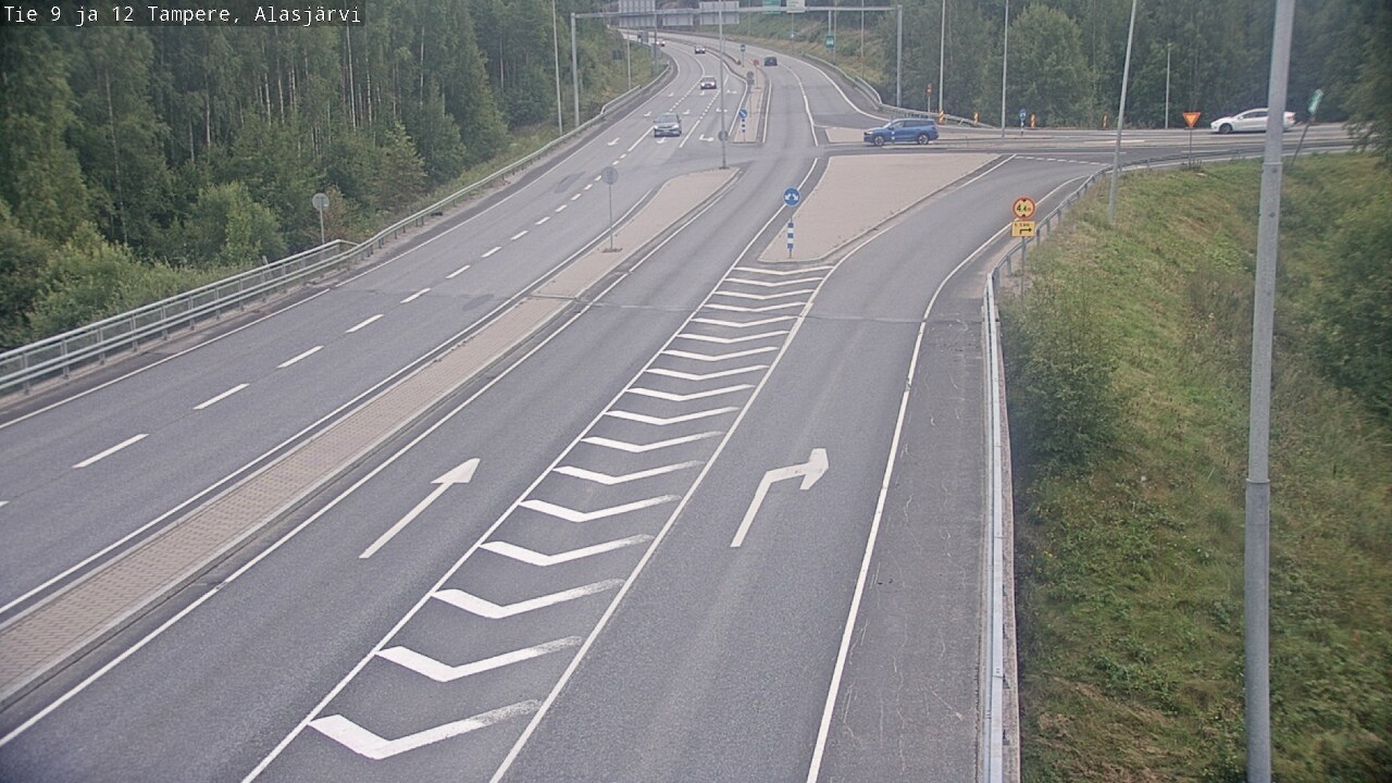Weather Camera Image Road 12 Tampere, Alasjärvi, Tampere, Pirkanmaa