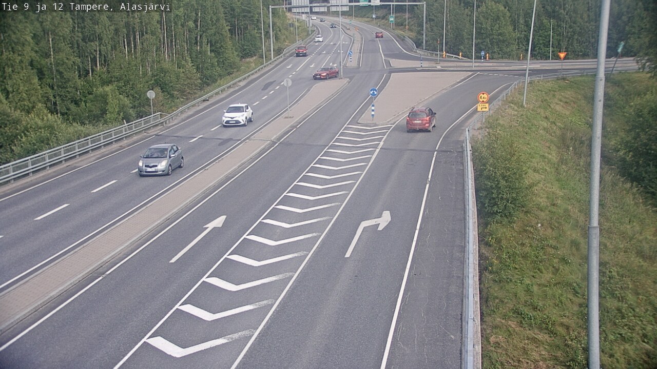 Kelikamerat Kuva Tie 12 Tampere, Alasjärvi, Tampere, Pirkanmaa