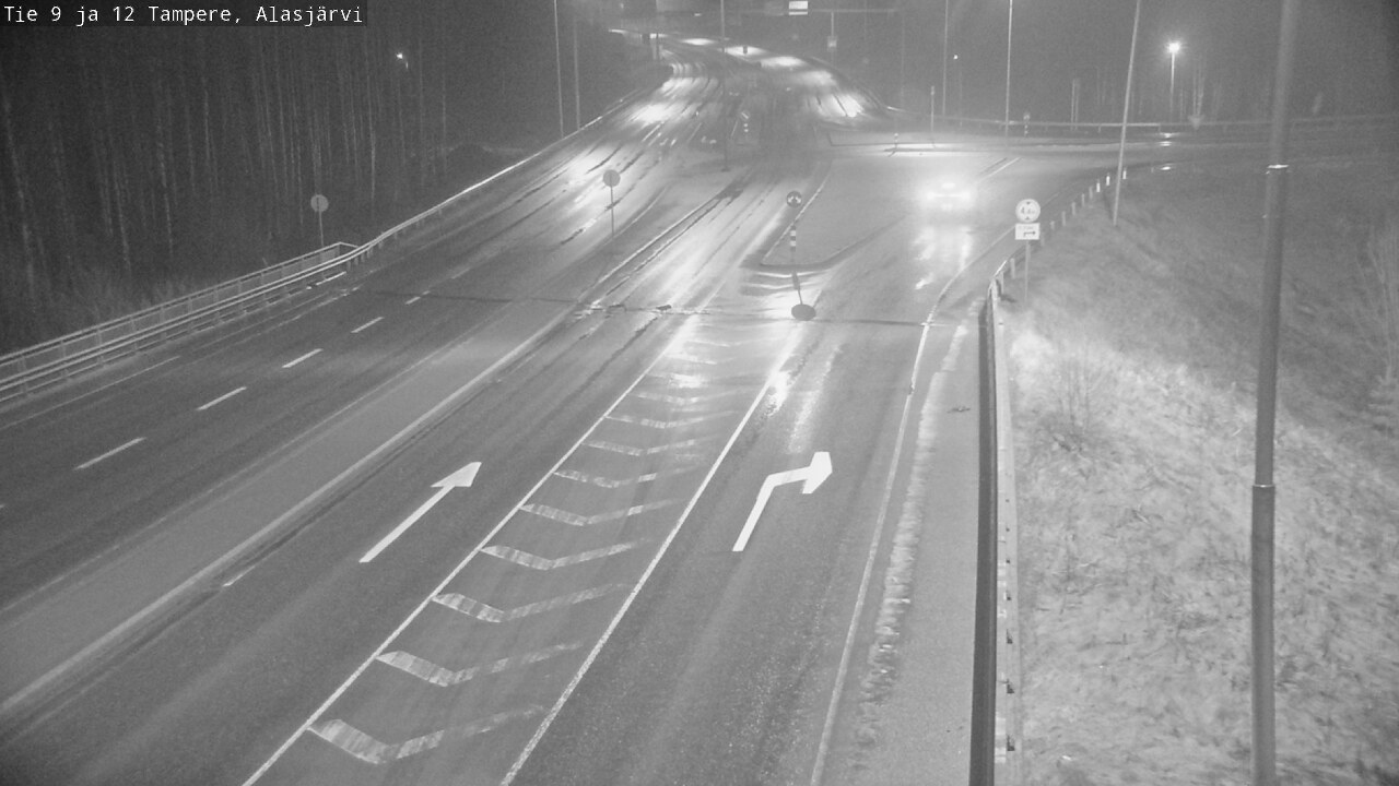 Weather Camera Image Väg 12 Tammerfors, Alasjärvi, Tampere, Pirkanmaa