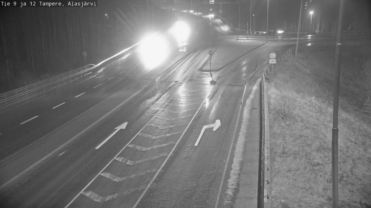 Weather Camera Image Väg 12 Tammerfors, Alasjärvi, Tampere, Pirkanmaa