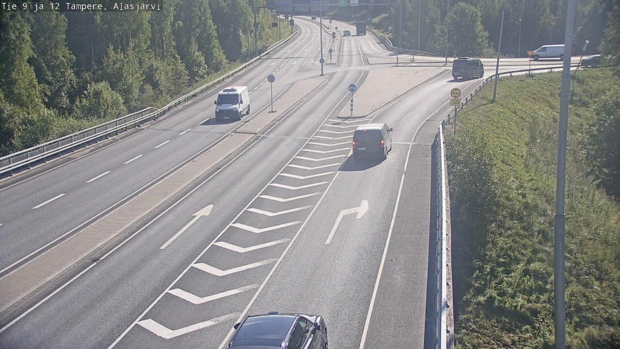 Kelikamerat Kuva Tie 12 Tampere, Alasjärvi, Tampere, Pirkanmaa