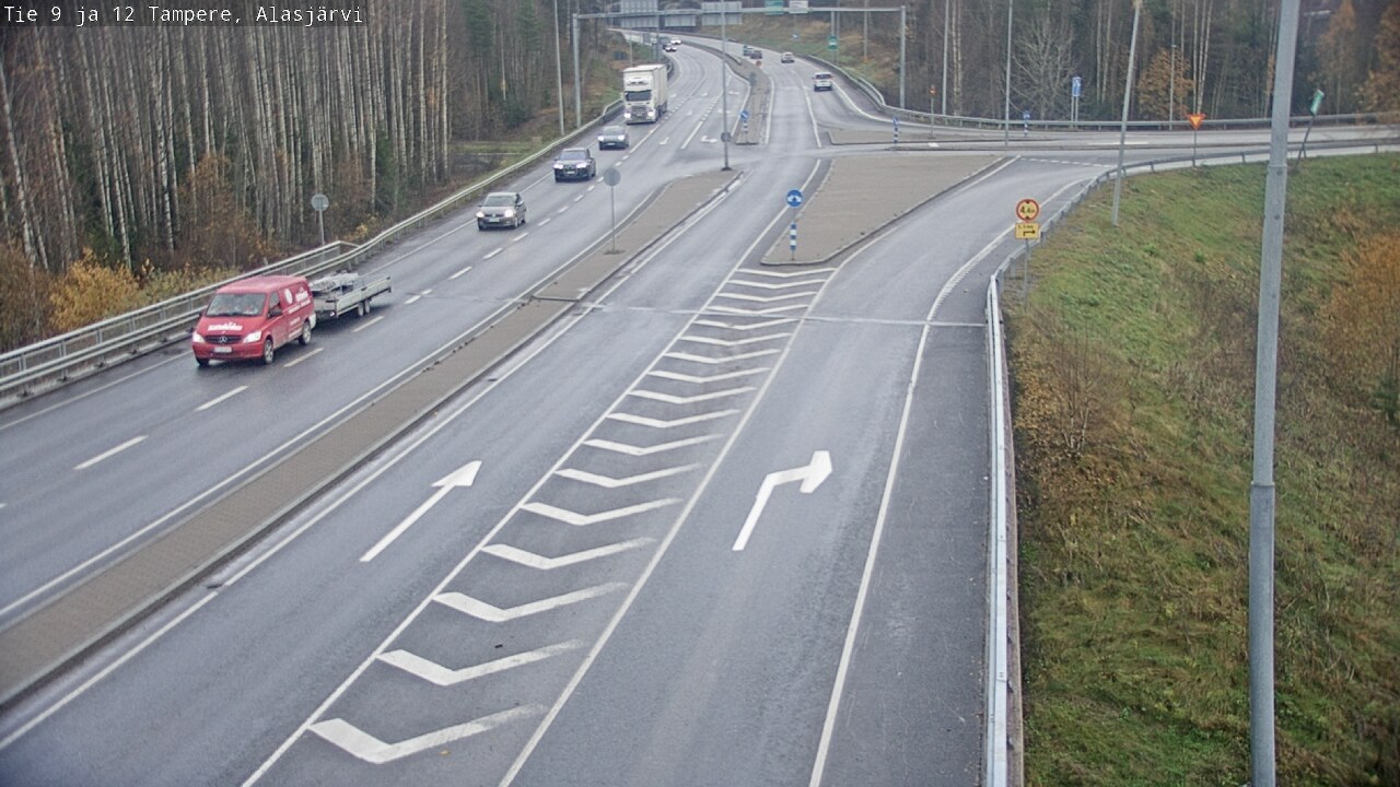 Kelikamerat Kuva Tie 12 Tampere, Alasjärvi, Tampere, Pirkanmaa