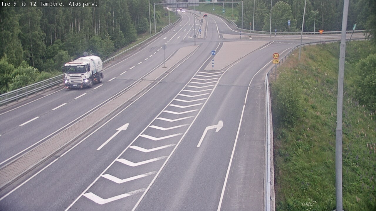 Kelikamerat Kuva Tie 12 Tampere, Alasjärvi, Tampere, Pirkanmaa
