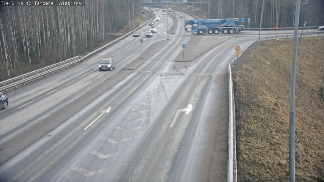 Kelikamerat Kuva Tie 12 Tampere, Alasjärvi, Tampere, Pirkanmaa