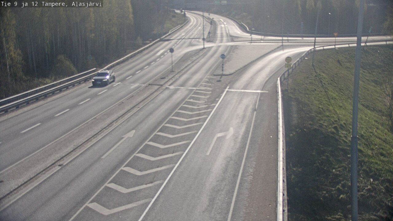 Weather Camera Image Väg 12 Tammerfors, Alasjärvi, Tampere, Pirkanmaa