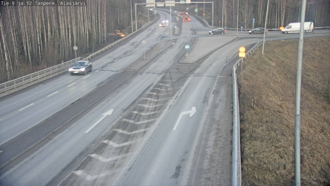 Weather Camera Image Road 12 Tampere, Alasjärvi, Tampere, Pirkanmaa