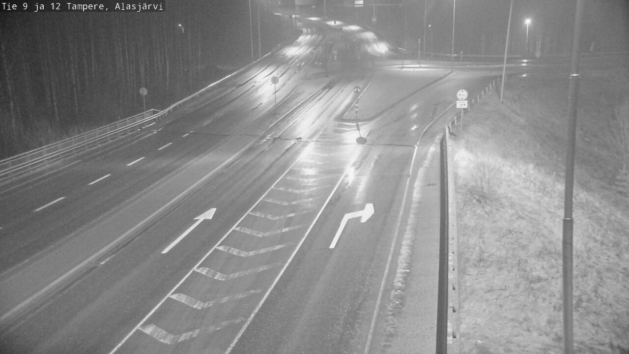 Weather Camera Image Väg 12 Tammerfors, Alasjärvi, Tampere, Pirkanmaa