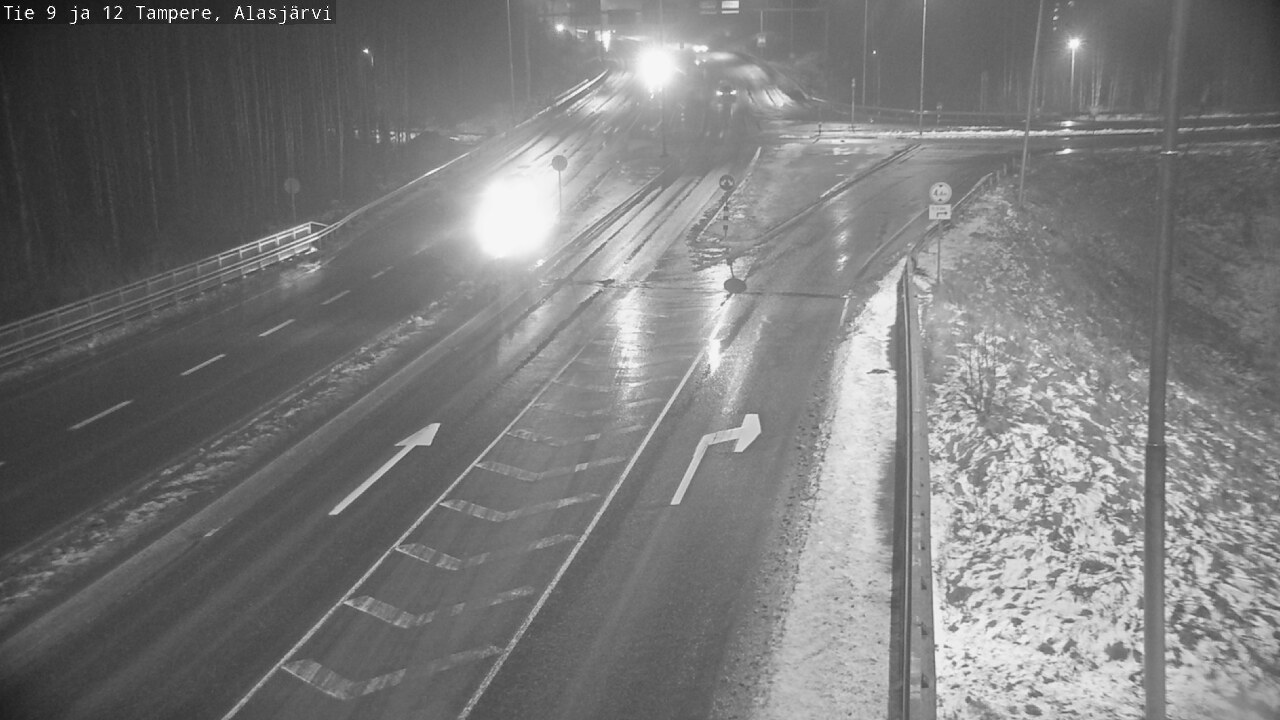Weather Camera Image Väg 12 Tammerfors, Alasjärvi, Tampere, Pirkanmaa