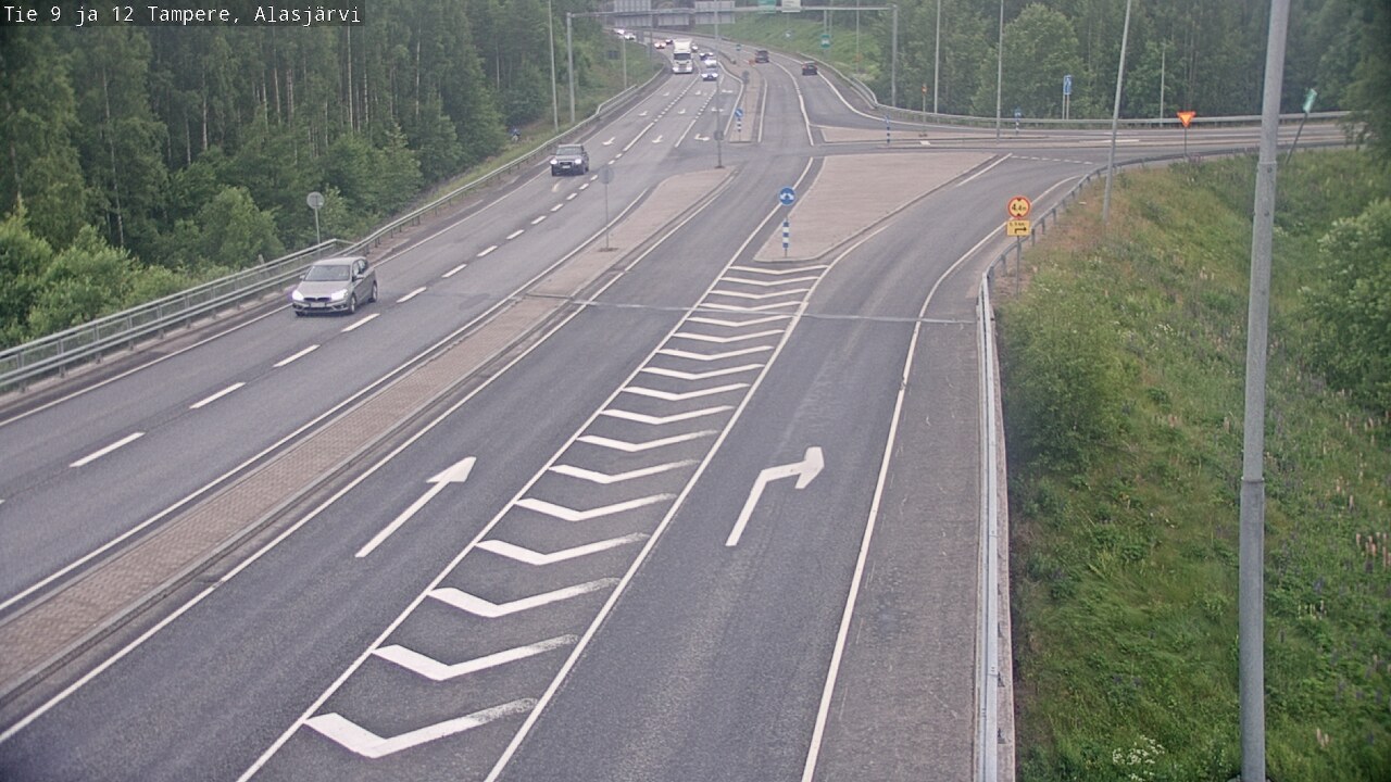 Kelikamerat Kuva Tie 12 Tampere, Alasjärvi, Tampere, Pirkanmaa